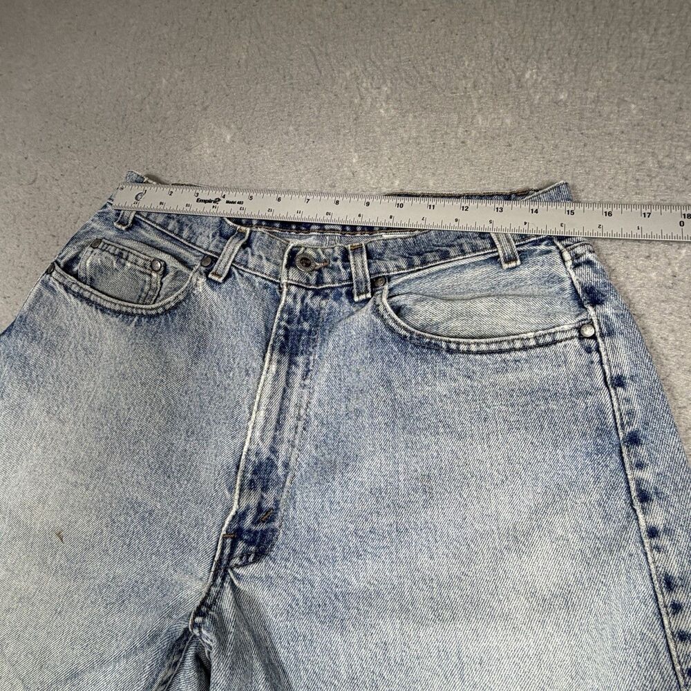 VTG 90s Levis SilverTab Jeans Mens Size 33 Baggy Fit Light Wash Denim Y2k - Picture 6 of 16
